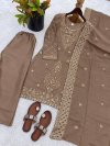 Sr 1727 Gmy Choo Silk With Embroidery Beads Work Sharara Suits